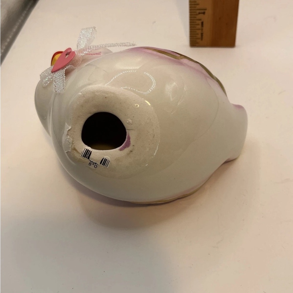 Pink Ceramic Bird Figurine Love Bird - Picture 3 of 3